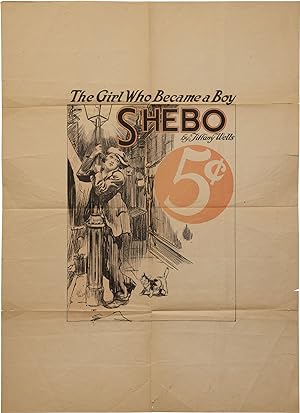 Shebo (Original promotional poster for the serialized novel, circa 1920s)