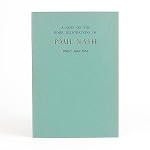 A NOTE ON THE BOOK ILLUSTRATIONS OF PAUL NASH