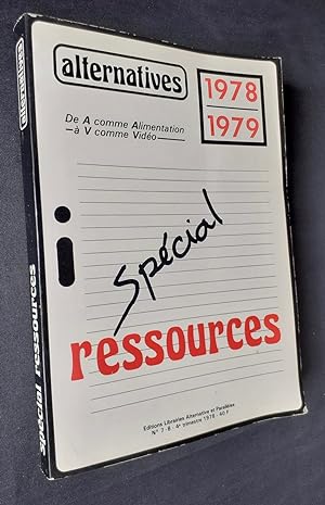Alternatives 1978/1979 : Spécial ressources -