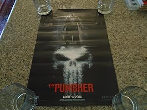 Vintage The Punisher Poster Marvel 2004 13 x 19