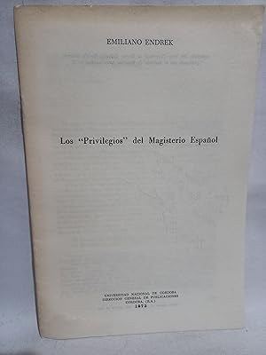 Los "Privilegios" del Magisterio Español