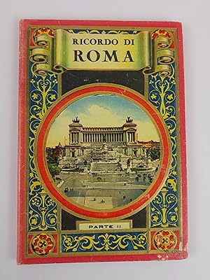 Ansichten Album Ricordo di Roma Parte II um 1920 , Souveniralbum, Leporello Ricordo di Roma Parte II
