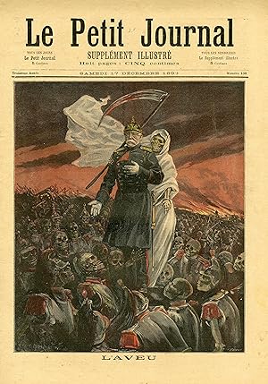 "LE PETIT JOURNAL N°108 du 17/12/1892" BISMARCK (L'AVEU) / LE CARDINAL LAVIGERIE SUR SON LIT DE MORT