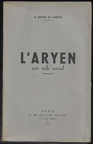 l'ARYEN, son rôle social