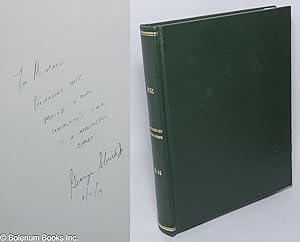 POZ bound collection of issues 8-14 [personal inscription signed by publisher George W. Slowik, Jr.]