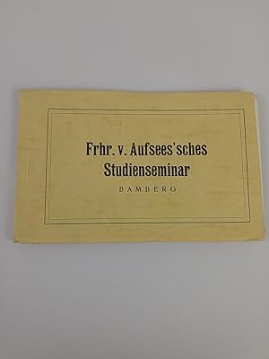 Album, Postkarten, Frhr. v. Aufsees sches Studienseminar 12 Postkarten