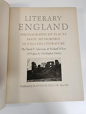 Literary England: Photographs of Places Made Memorable in English Literature