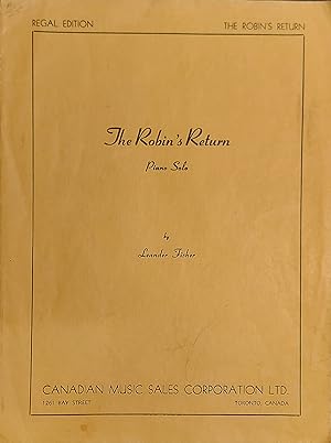 The Robin's Return - Piano Solo - Regal Edition