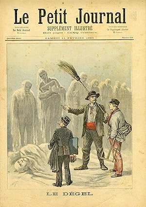 "LE PETIT JOURNAL N°116 du 11/2/1893" LE DÉGEL / UN PROTECTEUR ANGLAIS EN ÉGYPTE