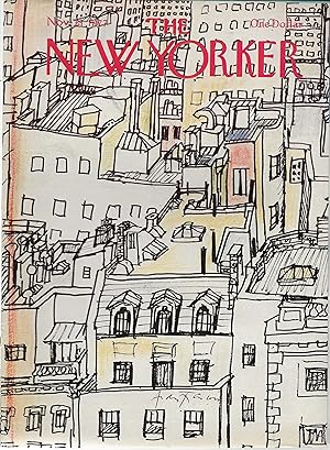 The New Yorker November 21, 1977 Andre Francois, COVER ONLY