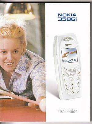 Nokia 3586i User Guide (INSTRUCTION BOOKLET ONLY!)