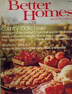 Better Homes and Gardens Magazine August 1972