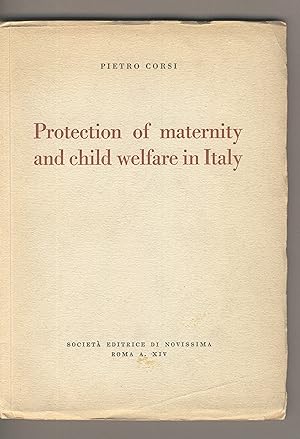 Protection of maternity and child welfare in Italy