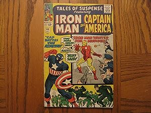 Marvel Comic Tales of Suspense #60 1964 2.0 Iron Man & Captain America