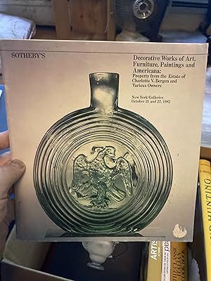 sotheby's decorative works of art october 21 and 22 1982