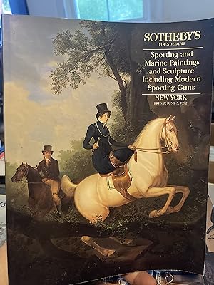 sotheby's sporting and marine paintings and sculpture including modern sporting guns june 5 1992