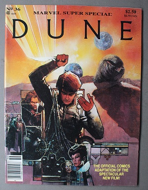 Marvel Super Special #36 DUNE Movie Adaption Herbert MAG 1984 TV Reboot Film