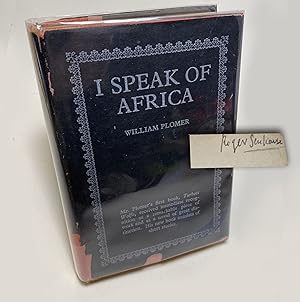 I SPEAK OF AFRICA signed