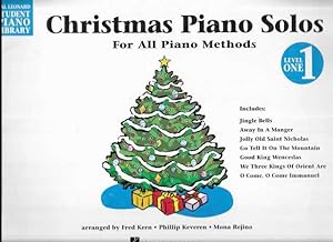 Christmas Piano Solos For All Piano Methods: Level One [Hal Leonard Student Piano Library]