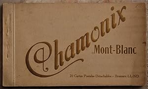 CHAMONIX. MONT BLANC. 20 CARTES POSTALES.