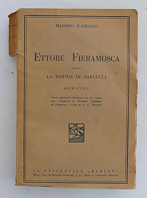 Ettore Fieramosca ossia la Disdetta di Barletta