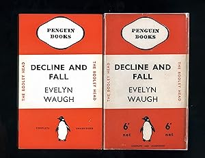 DECLINE AND FALL - PENGUIN No. 75 (First Penguin edition - first printing in scarce dustwrapper)