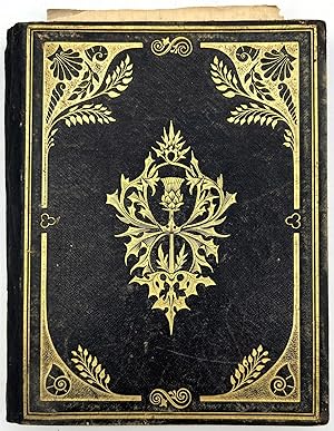 Friendship Album of of Eliza Ann Paynter (1840-1922) with Hand-cut Shadow Art Ephemera