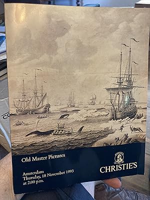 christies old master pictures amsterdam november 18 1993