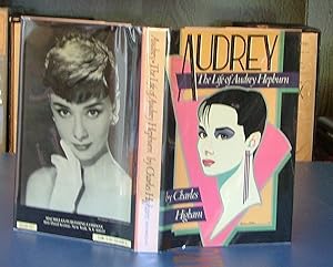 AUDREY The Life of Audrey Hepburn signed by Audrey on the half title page