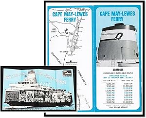 Cape Map-Lewes Ferry [New Jersey - Delaware]