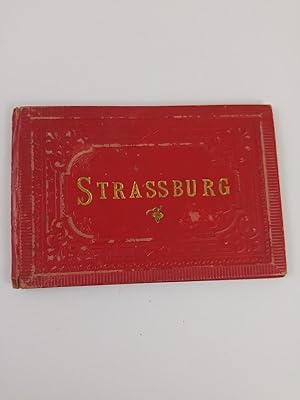 Ansichten Album Strassburg, Souveniralbum, Leporello Strassburg