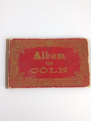 Ansichten Album, Album von Cöln um 1890, Souveniralbum, Leporello Album von Cöln