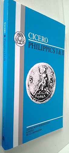 Cicero - Philippics I-II (Latin Texts)