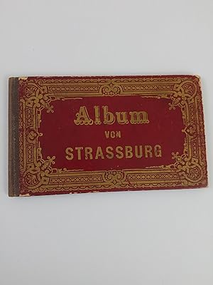 Ansichten Album, Album von Strassburg um 1920, Souveniralbum, Leporello Album von Strassburg