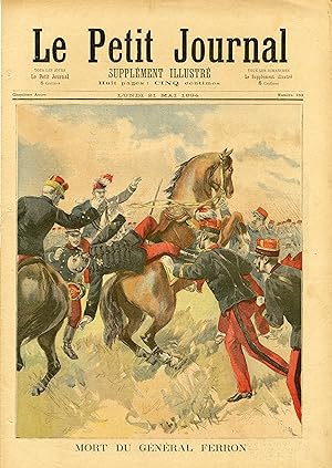 "LE PETIT JOURNAL N°183 du 21/5/1894" MORT DU GÉNÉRAL FERRON / Ambroise THOMAS : LA MILLIÈME DE "...