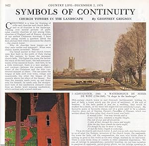 Church Towers in the Landscape: Symbols of Continuity. Several pictures and accompanying text, re...