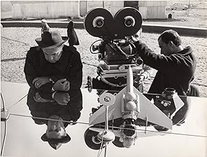 8 1/2 [Otto e mezzo] (Original photograph of Federico Fellini on the set of the 1963 film)