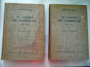 LE LESIONI DEI FABBRICATI Vol. I Studio Teorico Pratico Vol. II Casistica e Applicazioni