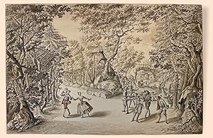 Opera scenery 18th century Old Master Drawing