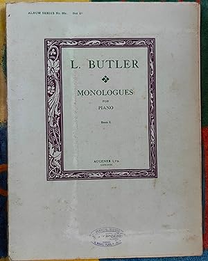 Monologues for Piano. Book I