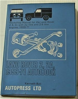 Land Rover 2, 2A,1959-71 Autobook