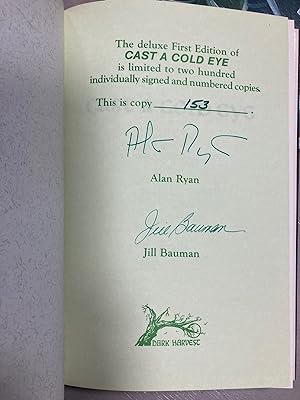 Cast a Cold Eye // The Photos in this listing are of the book that is offered for sale