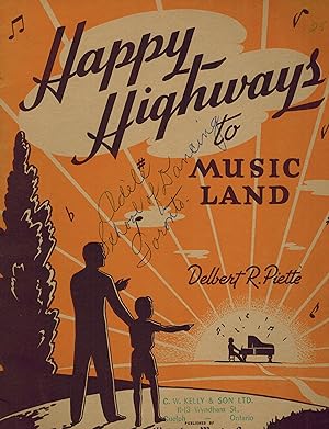 Happy Highways to Music Land - Piano - Joyous Meeting, Across the Blue Lagoon, March While We Sin...