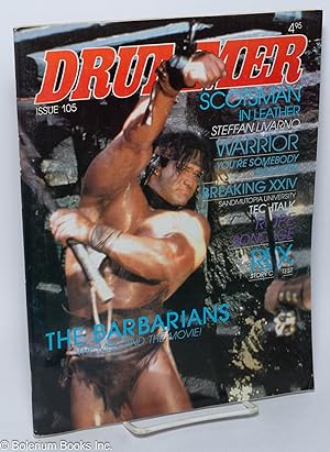 Drummer: America's mag for the macho male: #105; The Barbarians: the men and the movie