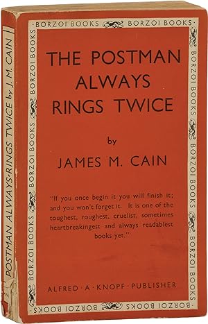 The Postman Always Rings Twice (First Edition in paperback)
