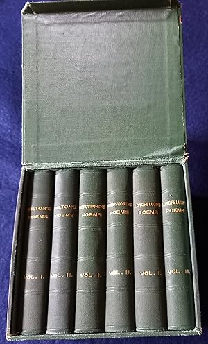 The Poetical Works of John Milton, 2 vols. / Poems of Wordsworth, 2 vols. / Poems of Longfellow, ...