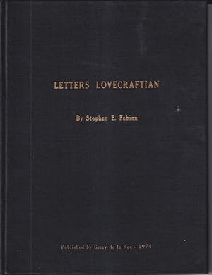 Letters Lovecraftian