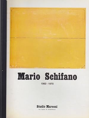 Mario Schifano 1960-1970. Studio Marconi, 1974