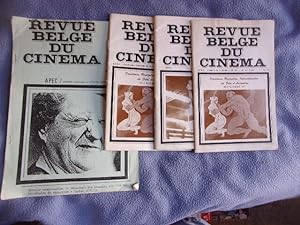 Revue belge du cinéma 4 numéros