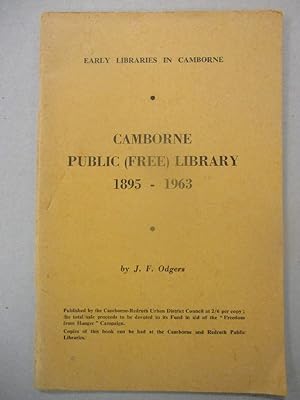 Camborne Public (Free) Library 1895 - 1963